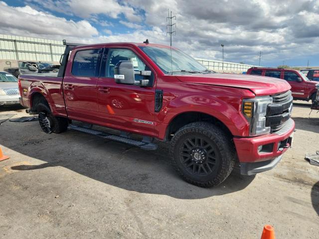 1FT7W2BT7KEF29211 - 2019 FORD F250 SUPER DUTY أحمر صورة 4