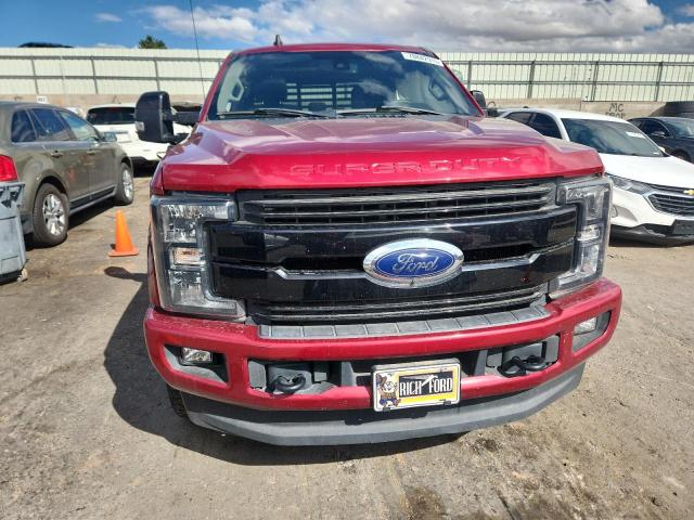 1FT7W2BT7KEF29211 - 2019 FORD F250 SUPER DUTY أحمر صورة 5