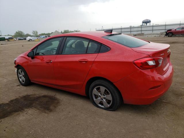 1G1BC5SM9G7259321 - 2016 CHEVROLET CRUZE LS RED photo 2