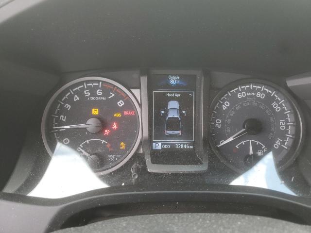 3TMDZ5BN3MM106782 - 2021 TOYOTA TACOMA DOUBLE CAB ვერცხლისფერი ფოტო 9