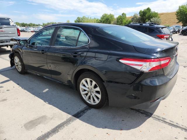 4T1B11HKXJU063906 - 2018 TOYOTA CAMRY L BLACK photo 2