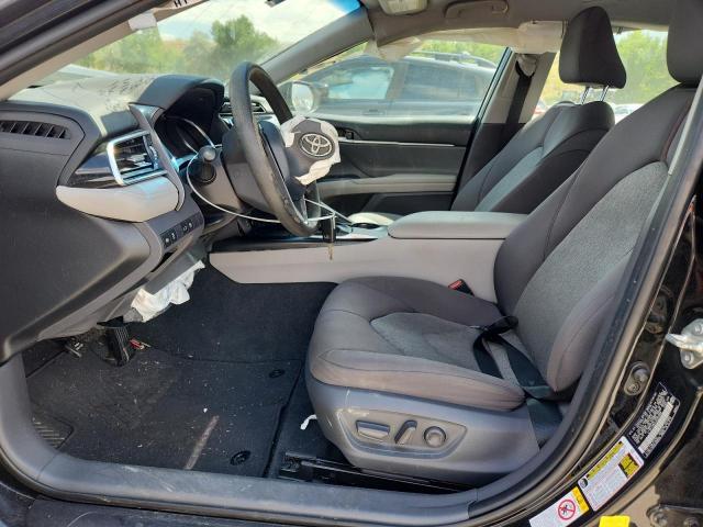 4T1B11HKXJU063906 - 2018 TOYOTA CAMRY L BLACK photo 7