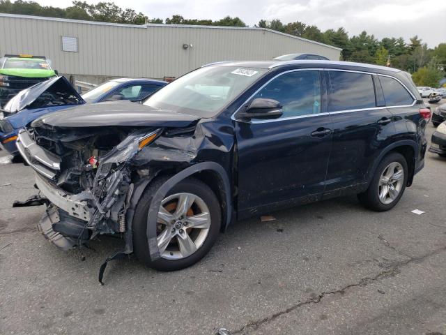 5TDDZRFH4HS403738 - 2017 TOYOTA HIGHLANDER LIMITED BLACK photo 1