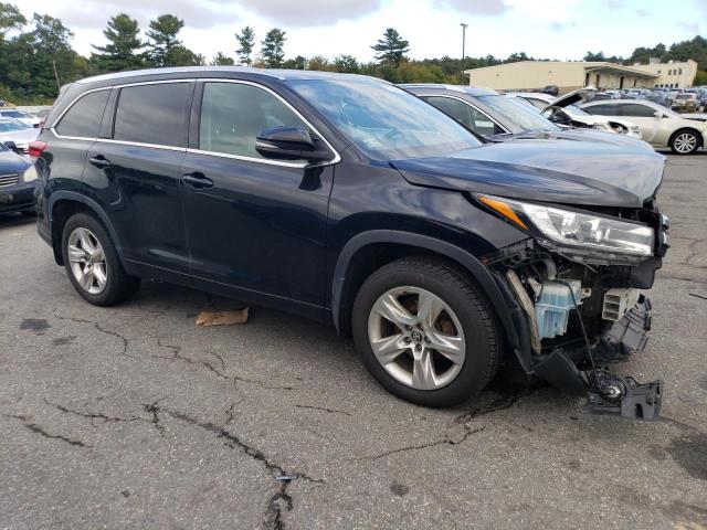 5TDDZRFH4HS403738 - 2017 TOYOTA HIGHLANDER LIMITED BLACK photo 4