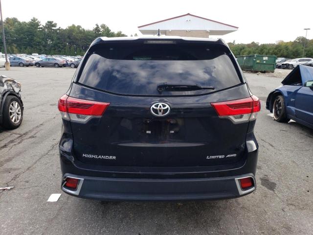 5TDDZRFH4HS403738 - 2017 TOYOTA HIGHLANDER LIMITED BLACK photo 6