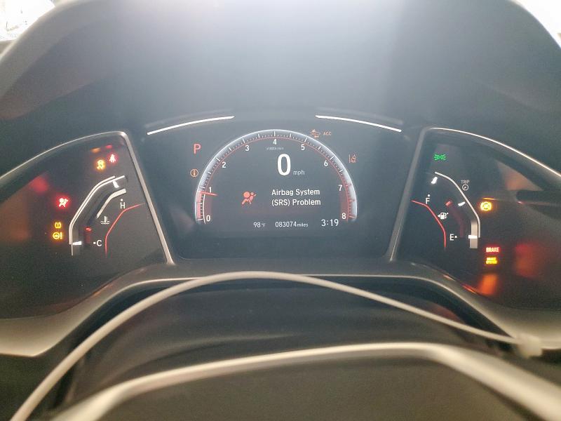 2HGFC4B89LH303422 - 2020 HONDA CIVIC SPORT შავი ფოტო 9