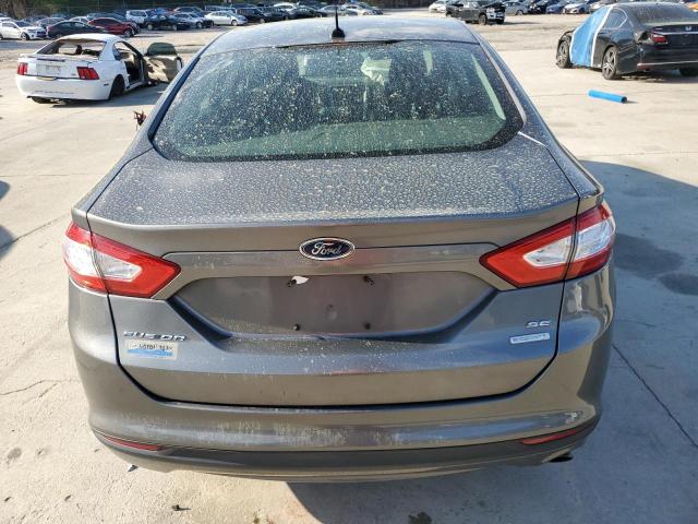 3FA6P0HD4ER137307 - 2014 FORD FUSION SE GRAY photo 12