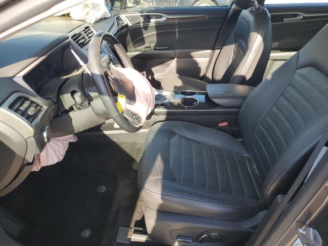 3FA6P0HD4ER137307 - 2014 FORD FUSION SE GRAY photo 14