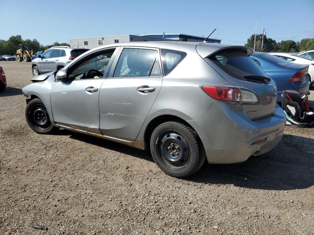 JM1BL1KF7B1443413 - 2011 MAZDA 3 I GRAY photo 2