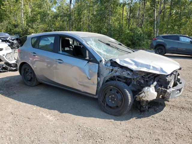 JM1BL1KF7B1443413 - 2011 MAZDA 3 I GRAY photo 4