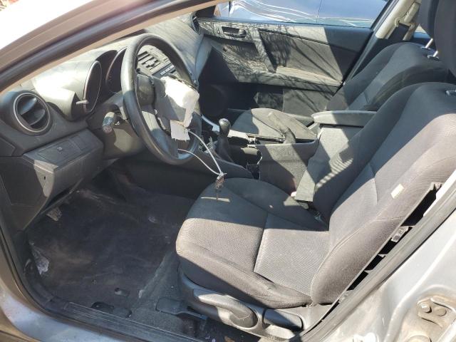 JM1BL1KF7B1443413 - 2011 MAZDA 3 I GRAY photo 7