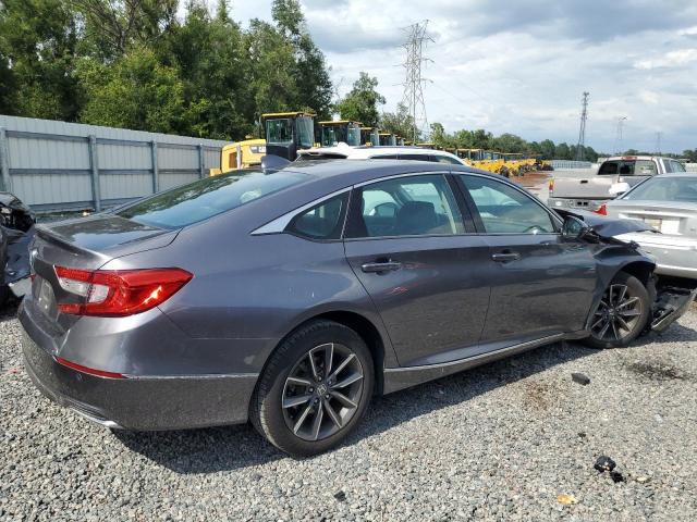 1HGCV1F5XMA077242 - 2021 HONDA ACCORD EXL GRAY photo 3