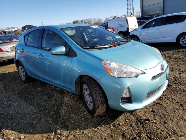 JTDKDTB31D1044112 - 2013 TOYOTA PRIUS C BLUE photo 4