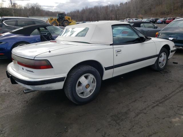 1G4EC33C4LB906192 - 1990 BUICK REATTA WHITE photo 3