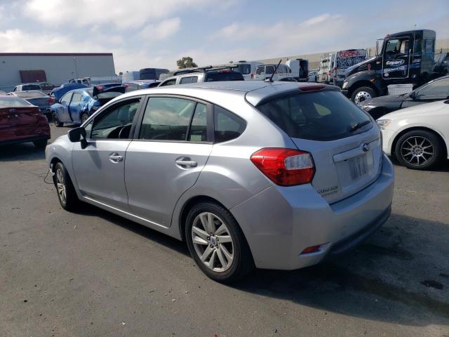 JF1GPAC64F8250289 - 2015 SUBARU IMPREZA PREMIUM GRAY photo 2