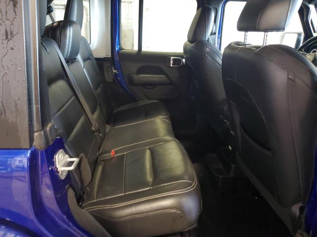 1C4HJXEG5JW312537 - 2018 JEEP WRANGLER U SAHARA Կապույտ լուսանկար 11