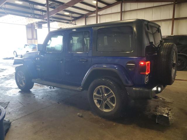 1C4HJXEG5JW312537 - 2018 JEEP WRANGLER U SAHARA Կապույտ լուսանկար 2