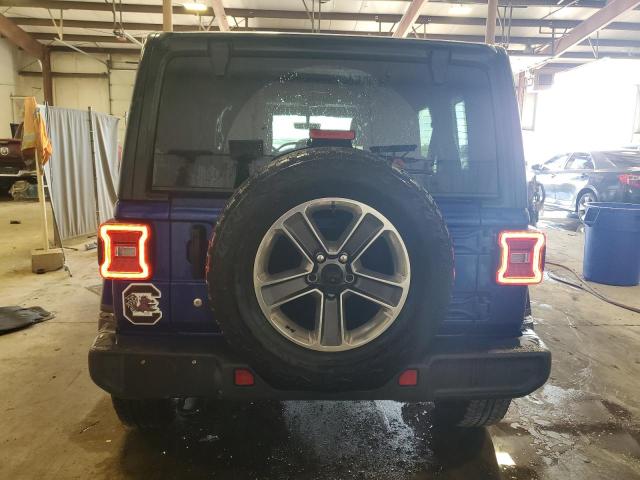 1C4HJXEG5JW312537 - 2018 JEEP WRANGLER U SAHARA Կապույտ լուսանկար 6