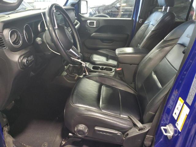 1C4HJXEG5JW312537 - 2018 JEEP WRANGLER U SAHARA Կապույտ լուսանկար 7