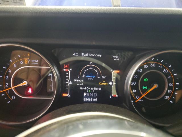 1C4HJXEG5JW312537 - 2018 JEEP WRANGLER U SAHARA Կապույտ լուսանկար 9