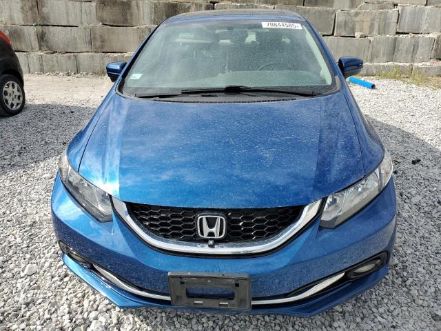 2HGFB2F92FH508207 - 2015 HONDA CIVIC EXL BLUE photo 5