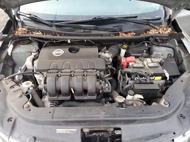 3N1AB7AP7DL793750 - 2013 NISSAN SENTRA S GRAY photo 11