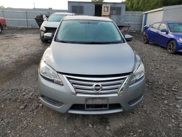 3N1AB7AP7DL793750 - 2013 NISSAN SENTRA S GRAY photo 5