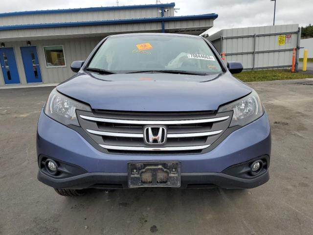 2HKRM4H59EH707708 - 2014 HONDA CR-V EX BLUE photo 5