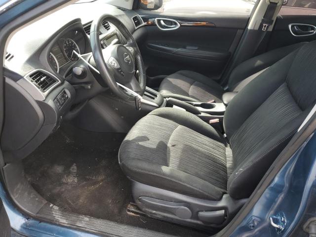 3N1AB7AP8KY308290 - 2019 NISSAN SENTRA S BLUE photo 7