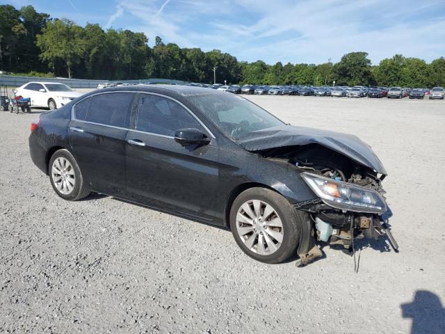 1HGCR3F83EA003480 - 2014 HONDA ACCORD EXL BLACK photo 4