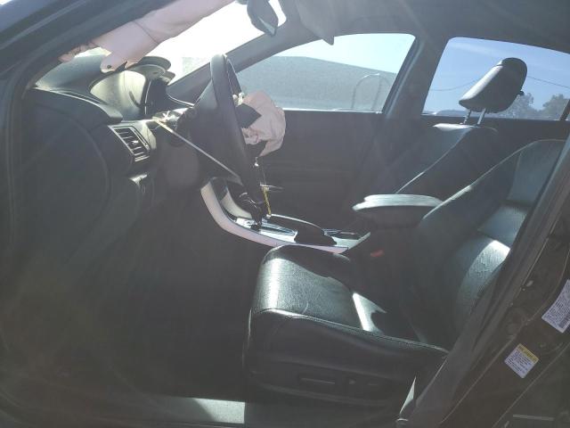 1HGCR3F83EA003480 - 2014 HONDA ACCORD EXL BLACK photo 7