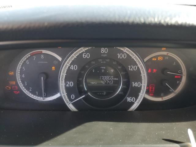 1HGCR3F83EA003480 - 2014 HONDA ACCORD EXL BLACK photo 9