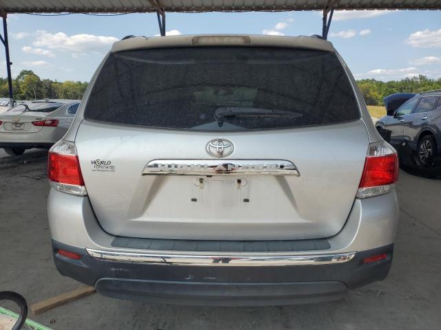 5TDZA3EHXCS030290 - 2012 TOYOTA HIGHLANDER BASE SILVER photo 6