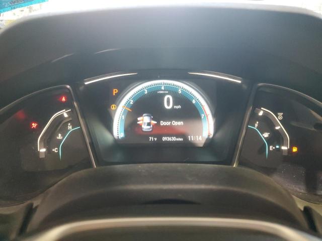 19XFC1F30GE040072 - 2016 HONDA CIVIC EX WHITE photo 9