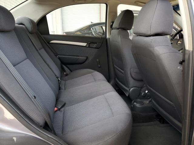 KL1TD5DE5AB119258 - 2010 CHEVROLET AVEO LS GRAY photo 10