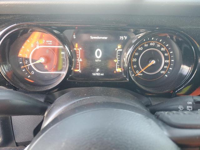 1C4HJXDG2PW602809 - 2023 JEEP WRANGLER SPORT BLACK photo 9