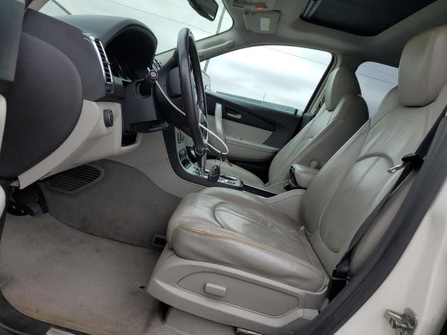 1GKER23D59J175362 - 2009 GMC ACADIA SLT-1 WHITE photo 7