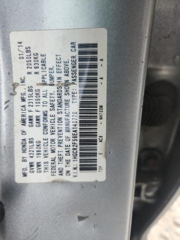 1HGCR2F56EA140770 - 2014 HONDA ACCORD SPORT SILVER photo 12
