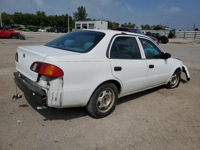 1NXBR12E0WZ129673 - 1998 TOYOTA COROLLA VE WHITE photo 3