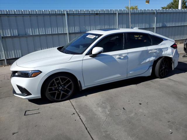 19XFL1H82NE018029 - 2022 HONDA CIVIC SPORT TOURING WHITE photo 1