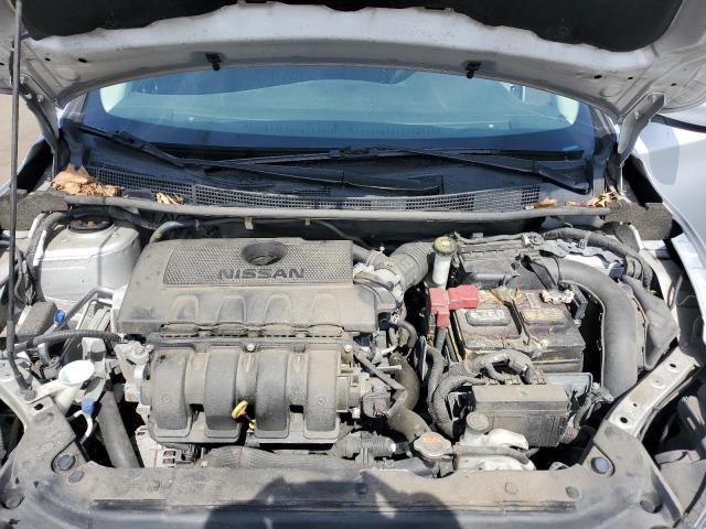 3N1AB7AP0KY415138 - 2019 NISSAN SENTRA S 银色 照片 11