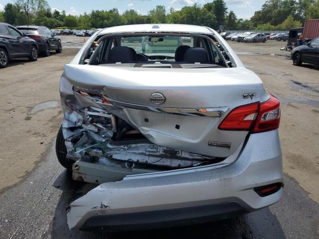 3N1AB7AP0KY415138 - 2019 NISSAN SENTRA S 银色 照片 6