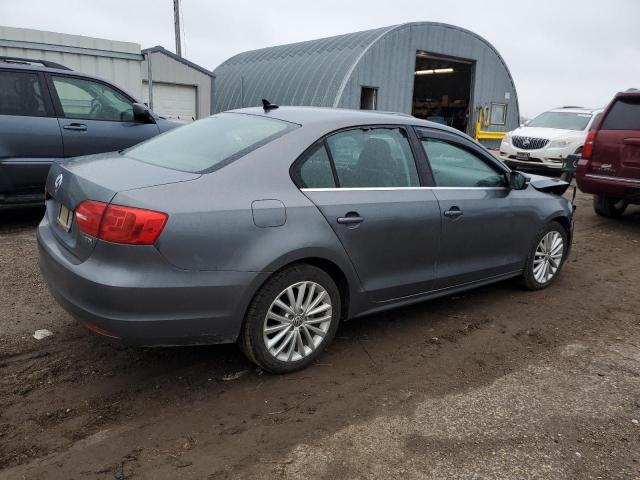 3VWLL7AJ8DM426247 - 2013 VOLKSWAGEN JETTA TDI GRAY photo 3