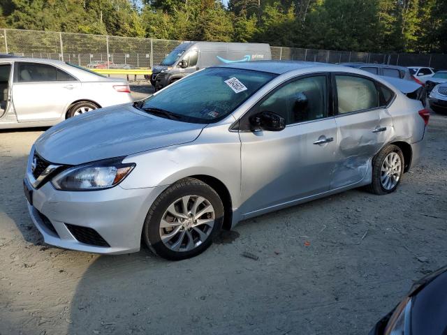 3N1AB7AP9JL659849 - 2018 NISSAN SENTRA S SILVER photo 1