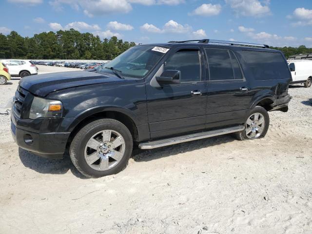 1FMJK1K51AEA29472 - 2010 FORD EXPEDITION EL LIMITED BLACK photo 1