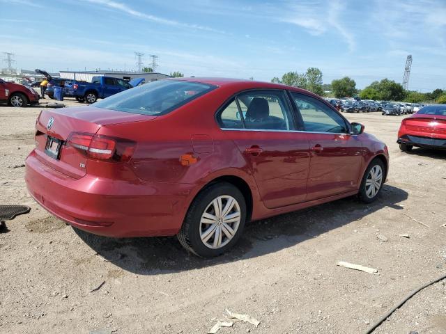 3VW2B7AJXHM409289 - 2017 VOLKSWAGEN JETTA S RED photo 3