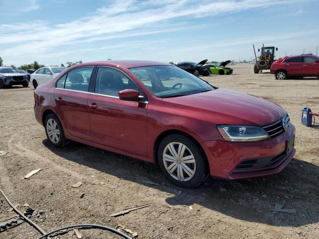 3VW2B7AJXHM409289 - 2017 VOLKSWAGEN JETTA S RED photo 4