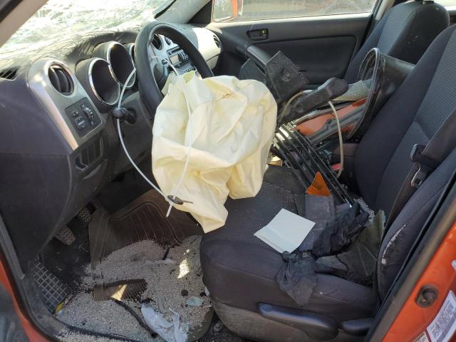 5Y2SL63825Z463460 - 2005 PONTIAC VIBE ORANGE photo 7