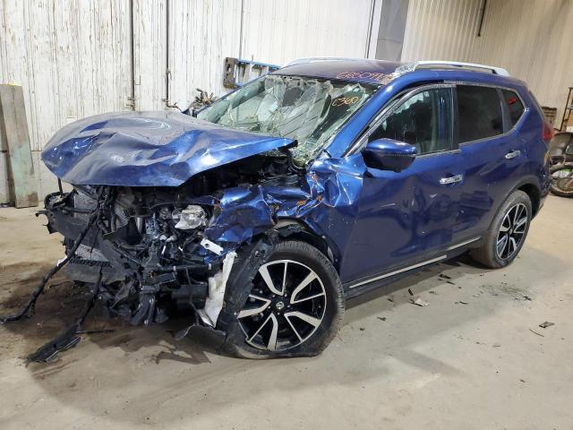 5N1AT2MV5KC805664 - 2019 NISSAN ROGUE S BLUE photo 1