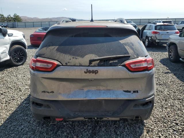 1C4PJMBS0HW612175 - 2017 JEEP CHEROKEE TRAILHAWK SILVER photo 6